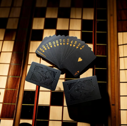 Deck of Cards - Black Gold