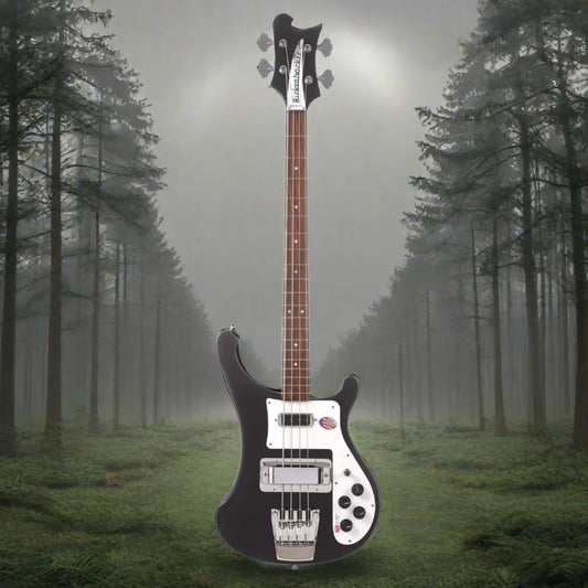 Rickenbacker "Cliff Burton" 4003 Matte Black Four String Bass