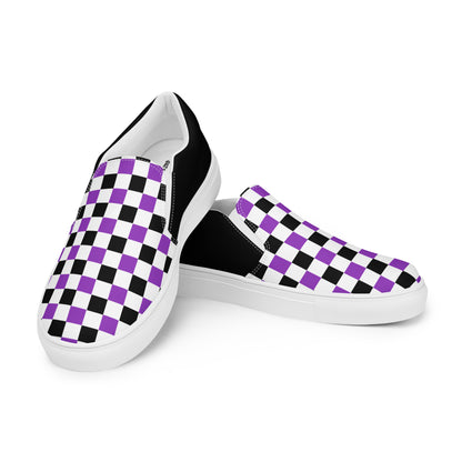 "Deep Purple" Women’s slip-on shoes