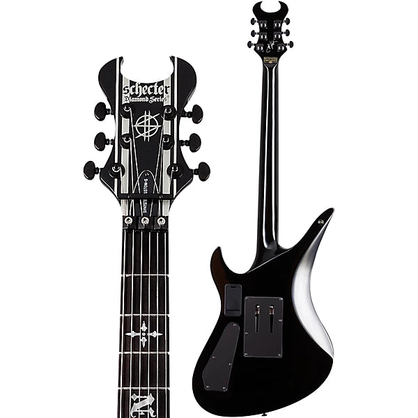 Schecter - Guitar Research Synyster Gates - Electric Guitar Gloss Black with Silver Pinstripes
