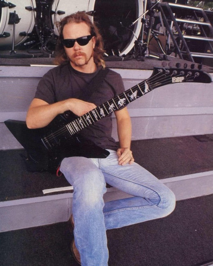 James Hetfield -"Of Wolf And Man" ESP Guitar