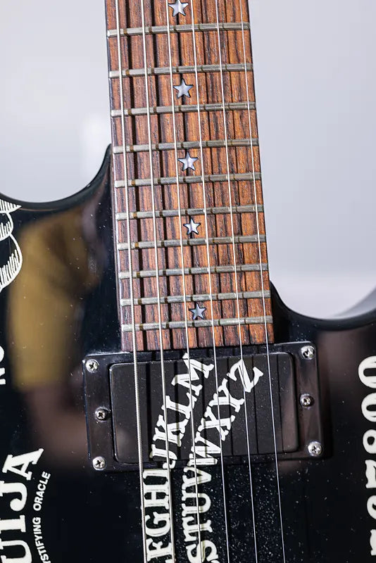 ESP Custom Shop KH-2 Ouija Kirk Hammett Cynthia black Electric Guitar