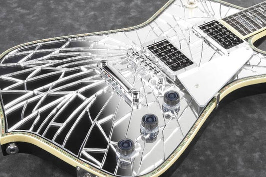 Paul Stanley "Cracked Mirror" Ibanez Guitar