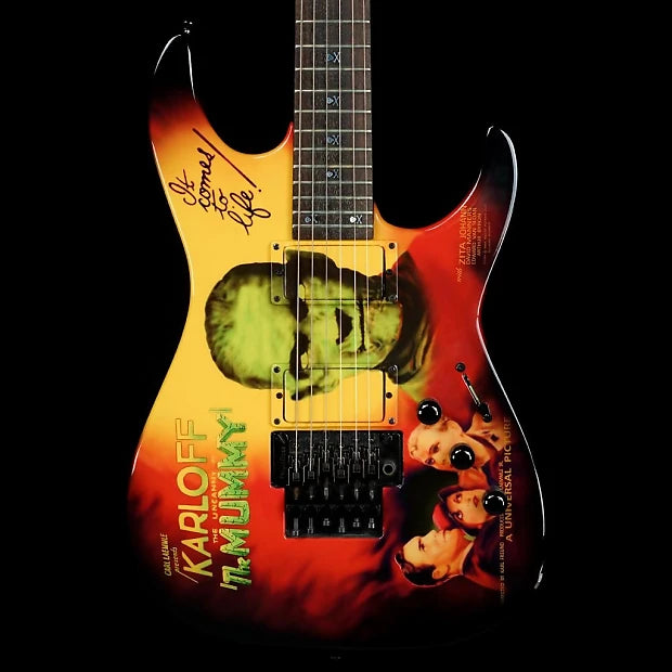 ESP -Kirk Hammett Signature KH-2 Karloff Mummy Graphic