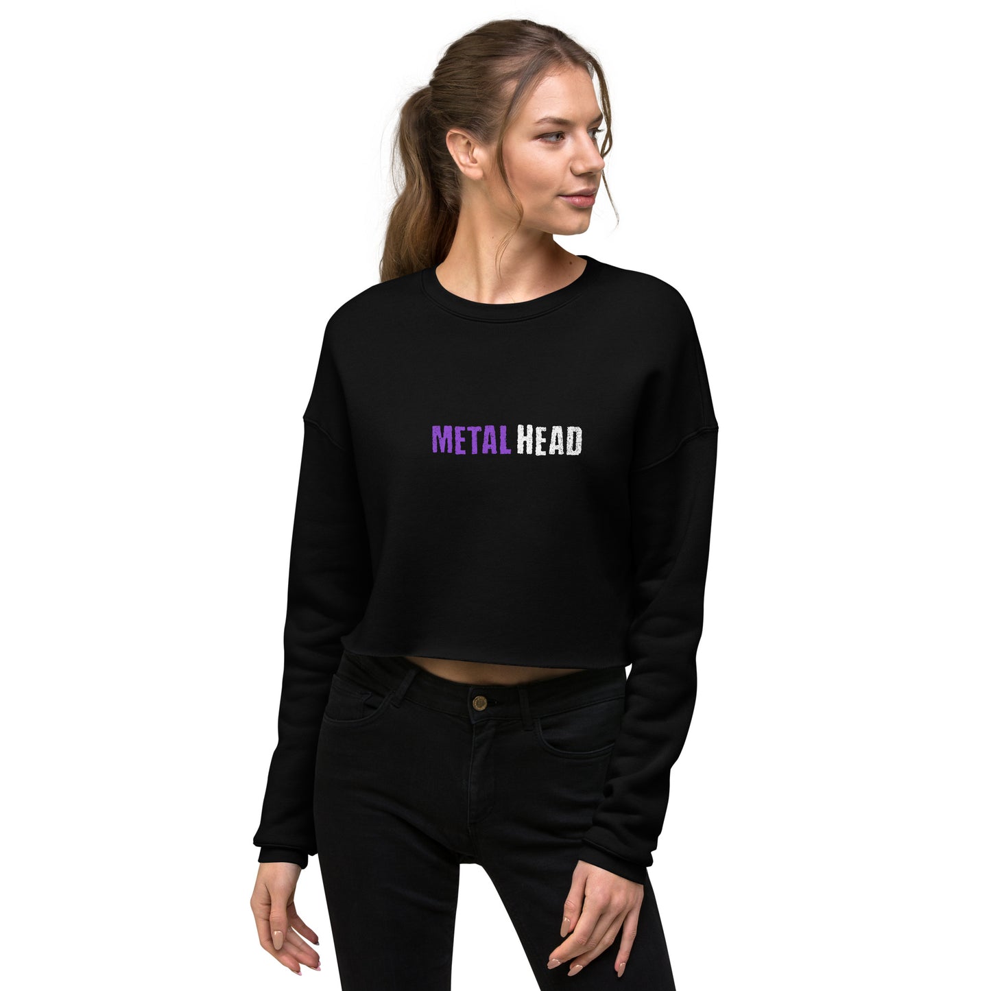 METALHEAD - Crop Sweatshirt